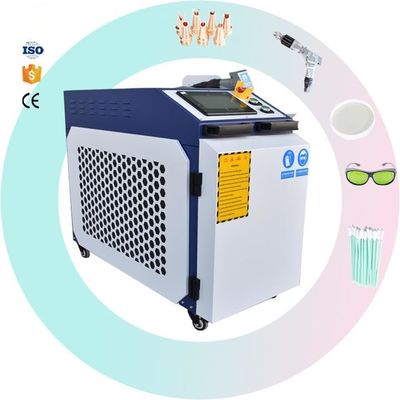 Носимая лазерная очистная машина из металлических волокон CNC 100w 200w 1000w 2000w