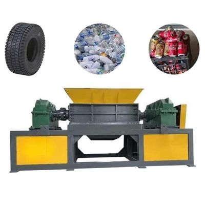 Двойной вал пластиковый лом Shredder Мотоцикл шины Shredder Machine