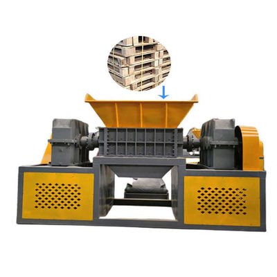 ISO Heavy Duty Wood Shredder Промышленная картонная дробилка